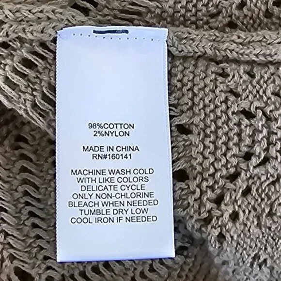 Crochet Cap Sleeve TopFrye3X